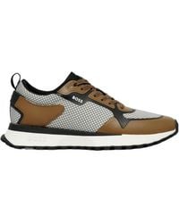 BOSS - Lace-Up Sneakers - Lyst
