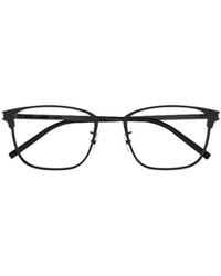 Saint Laurent - Eyewear Rectangle Frame Glasses - Lyst