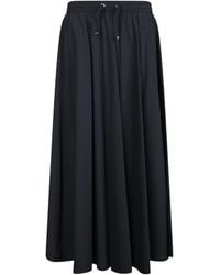 Herno - Drawstring Pleat Detailed Skirt - Lyst