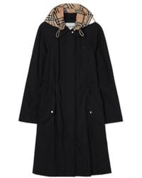 Burberry - Newbury Parka Jacket With Removable Hood - Lyst
