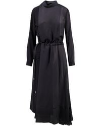 Sacai - Long-Sleeved Dress - Lyst