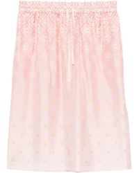 CASABLANCA - Drawstring-Fastening Midi Skirt - Lyst