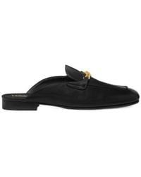 Versace - Medusa Round-Toe Slippers - Lyst