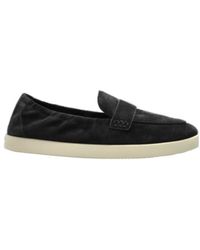 Tory Burch - Suede Slip-On Loafers - Lyst