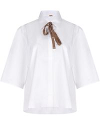 Herno - Drawstring Detail Shirt - Lyst