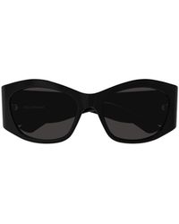 Balenciaga - Eyewear Rectangular Frame Sunglasses - Lyst