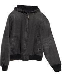 Gucci - Reversible Cotton Denim Zip Jacket - Lyst