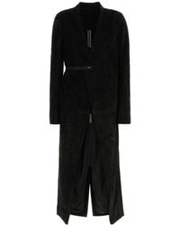 Rick Owens - Long Coat - Lyst
