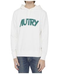 Autry - Logo-Printed Drawstring Hoodie - Lyst
