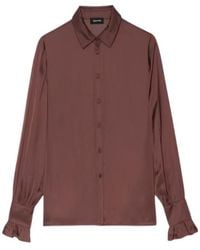 Zadig & Voltaire - Ruffled Long-Sleeve Top - Lyst