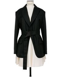 Sacai - Suiting Bonding Layered Blazer - Lyst