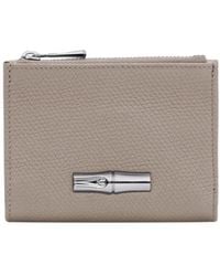 Longchamp - Le Roseau Leather Wallet - Lyst