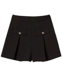 Twinset - Pleated Skort Skirt - Lyst