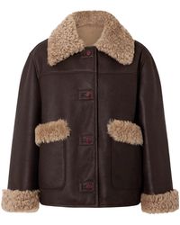 Bally - Shearling Jacket - Lyst