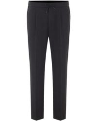 Herno - Drawstring Pleated Trousers - Lyst