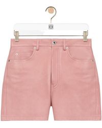 Loewe - Belt Loop Shorts - Lyst