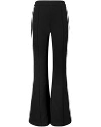 Tory Burch - Striped High-Waisted Trousers - Lyst