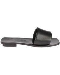 Liviana Conti - Square Toed Slippers - Lyst