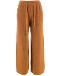 Nanushka - Oni Knitted Straight-Leg Trousers - Lyst