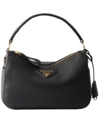 Prada - Zip-Up Handbag - Lyst