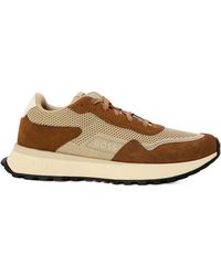 BOSS - Color-Block Low-Top Trainers - Lyst