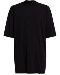 Rick Owens - Jumbo Short Sleeve Cotton T-Shirt - Lyst