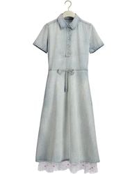 Dior - Short-Sleeved Dress - Lyst