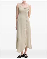 Nanushka - Asymmetric Zip-Up Dress - Lyst