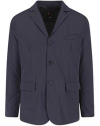 Aspesi - Pocketed Single-Breasted Blazer - Lyst