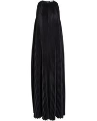 JOSEPH - Pleated Satin Maxi Dress - Lyst