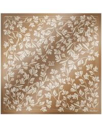 Max Mara - Carre Pattern-Printed Scarf - Lyst