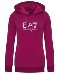 EA7 - Logo Details Sweater - Lyst