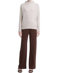 Vince - Plush Cashmere Funnel-Neck Sweater - Lyst