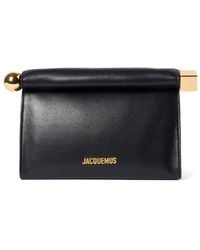 Jacquemus - The Rond Carré Clutch Bag - Lyst