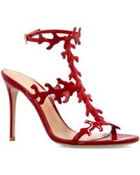 Gianvito Rossi - Open Toe Stiletto Sandals - Lyst