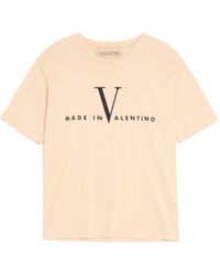 Valentino - Logo Printed Crewneck T-Shirt - Lyst