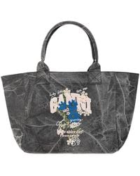 Ganni - Medium Trapeze Tote Bag - Lyst