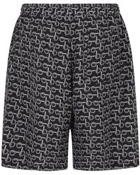 Burberry - Luxurious Mulberry Silk Shorts - Lyst