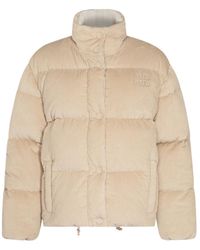 関税込 MiuMiu Medium-weight corduroy down jacket miu-miu-Sand-Beige-Medium-