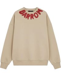 Barrow - Logo-Print Long-Sleeve Sweatshirt - Lyst