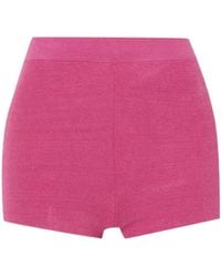 Jacquemus - Arancia Ribbed Knitted Shorts - Lyst