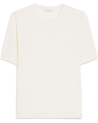 Max Mara - Crewneck Knitted Top - Lyst