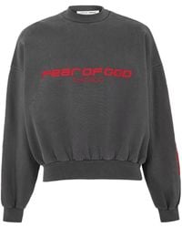 Fear Of God - Logo Long-Sleeve Sweatshirt - Lyst