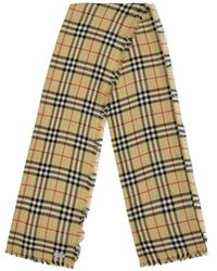 Burberry - Plaid Lightweight Scarf - Lyst