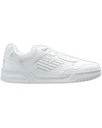 EA7 - Round-Toe Sneakers - Lyst