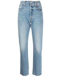 Mother - The High Waisted Hiker Hover Jeans - Lyst