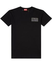 DIESEL - Patch-Pocket T-Shirt - Lyst