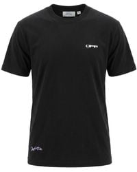 Off-White c/o Virgil Abloh - Archigeography Arrow Skate Crewneck T-Shirt - Lyst