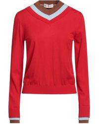 Tory Burch - Lightweight Wool Knit Sweater - Lyst