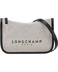 Longchamp - Essential Toile East/West Crossbody Bag - Lyst